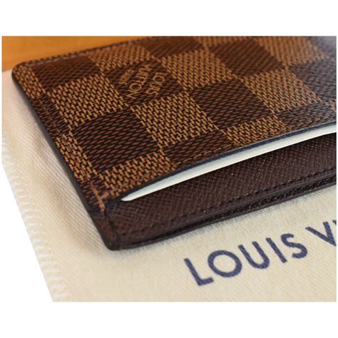 louis vuitton damier ebene card holder|louis vuitton damier ebene backpack.